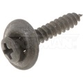 Motormite Trim Screw-Black Sems Head-8-18 X 1 In, 45587 45587